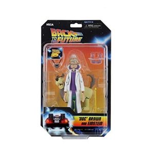 Doc Brown & Einstein - Back to The Future - Toony Classics - 6" Action Figure
